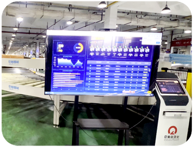 MES digital mattress production line