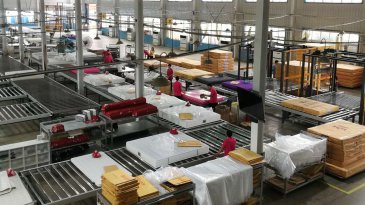 Automatic Mattress Turning Edge Machine